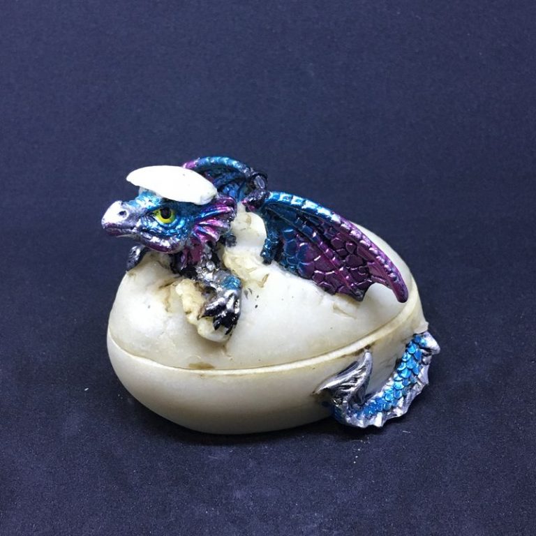 Dragon Trinket Egg Box Into the Mystic Shop