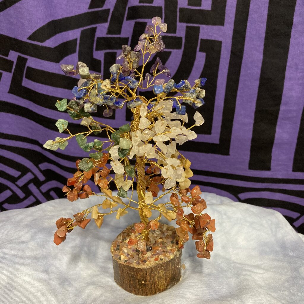 Chakra Gemstone Wire Tree Into the Mystic Shop