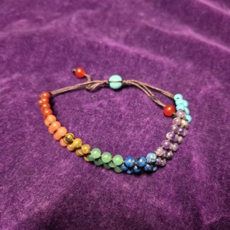 Adjustable Chakra Bracelet