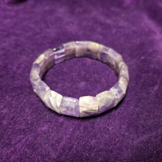 Rectangular Amethyst Bracelet